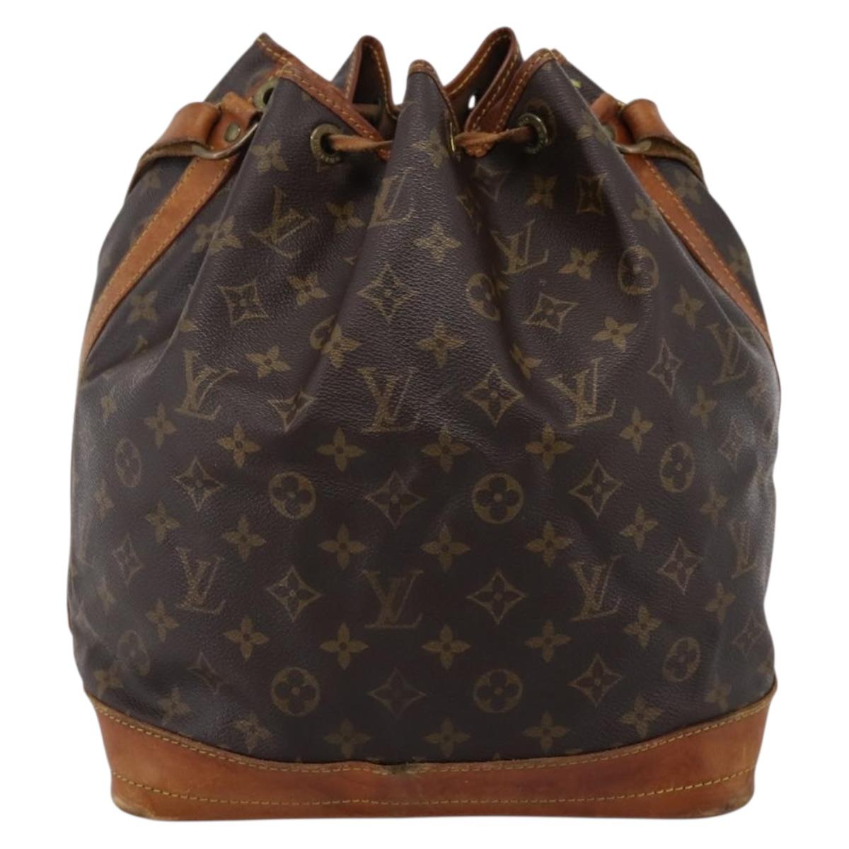 LOUIS VUITTON Monogram Noe Shoulder Bag M42224 LV Auth bs36823