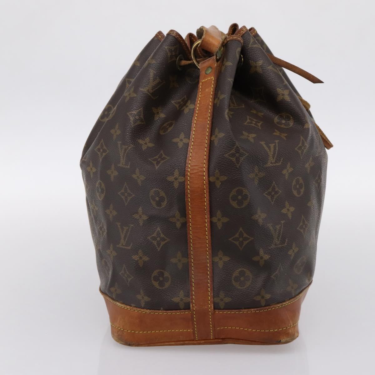 LOUIS VUITTON Monogram Noe Shoulder Bag M42224 LV Auth bs36823