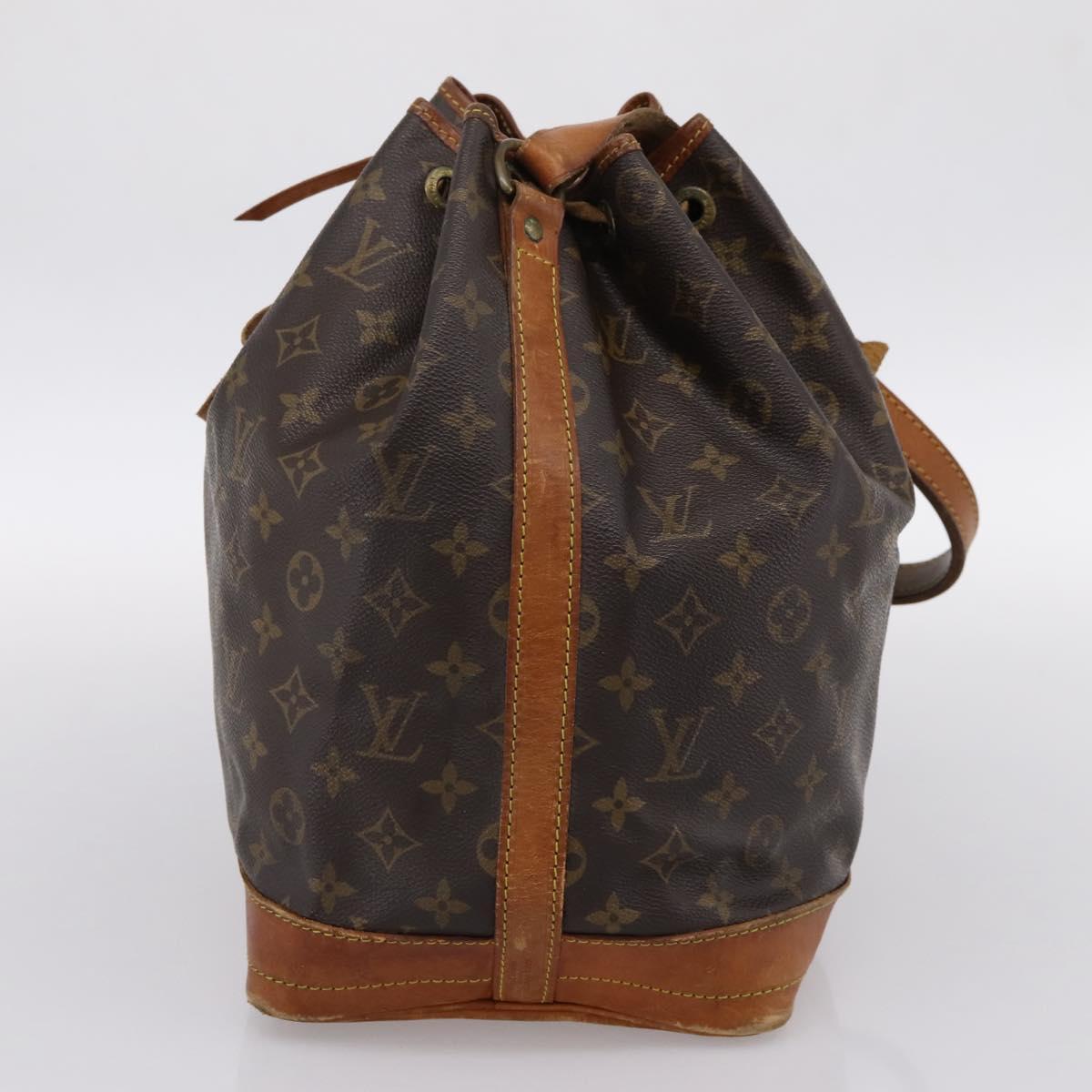 LOUIS VUITTON Monogram Noe Shoulder Bag M42224 LV Auth bs36823