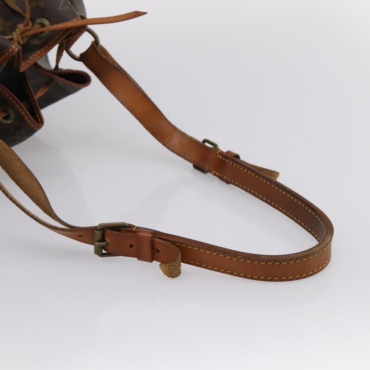 LOUIS VUITTON Monogram Noe Shoulder Bag M42224 LV Auth bs36823