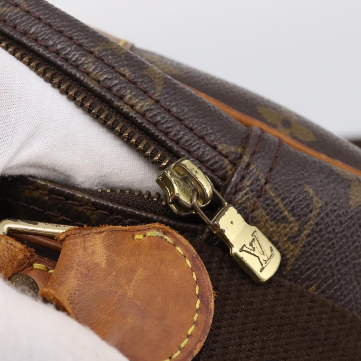 LOUIS VUITTON Monogram Reporter PM Shoulder Bag M45254 LV Auth bs36824