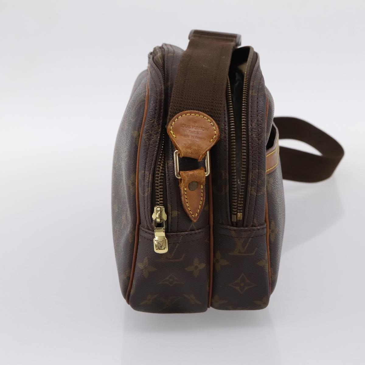 LOUIS VUITTON Monogram Reporter PM Shoulder Bag M45254 LV Auth bs36824