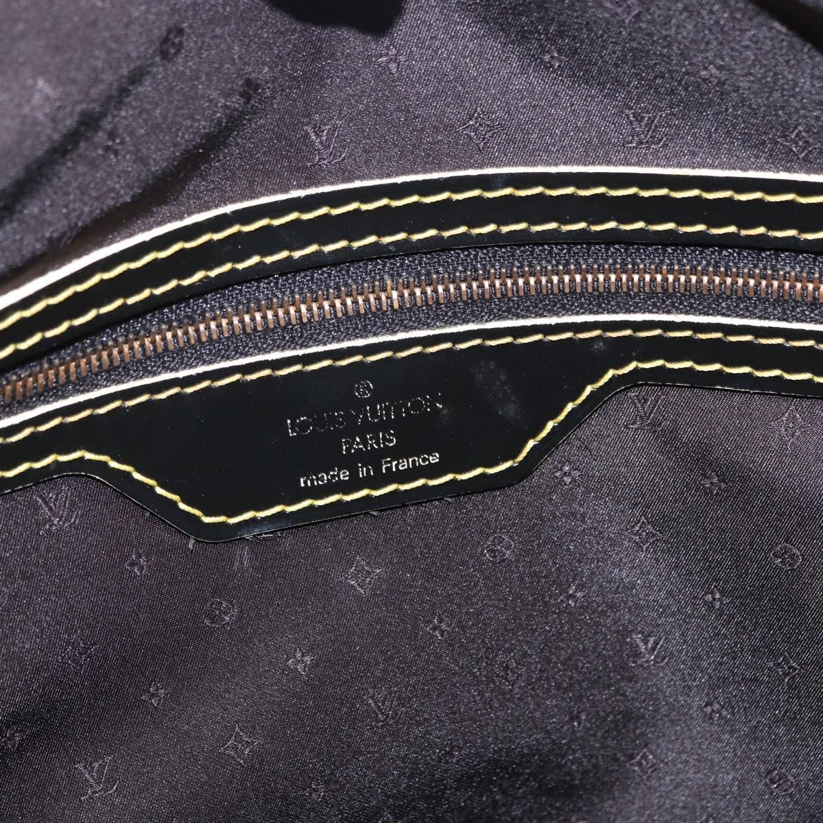 LOUIS VUITTON Suhari Lockit PM Hand Bag Leather Black M91888 LV Auth bs36825V