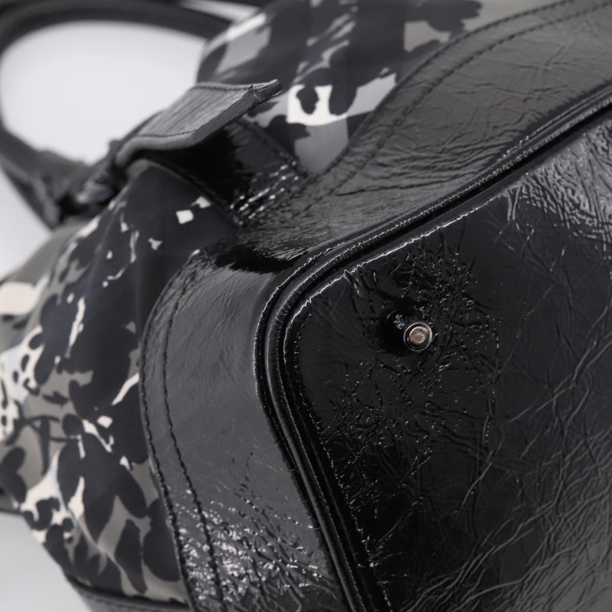 BURBERRY Tote Bag Nylon 2way Black Auth bs36829A