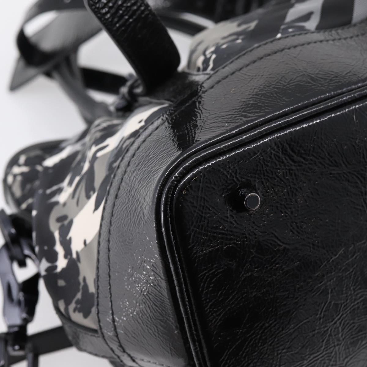 BURBERRY Tote Bag Nylon 2way Black Auth bs36829A