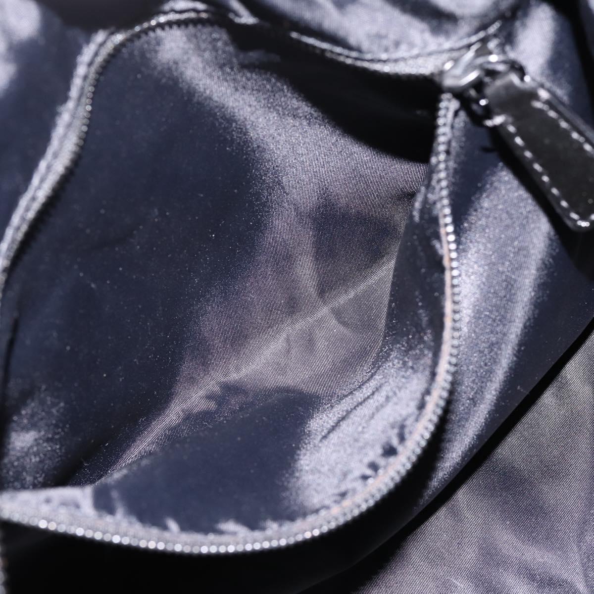 BURBERRY Tote Bag Nylon 2way Black Auth bs36829A