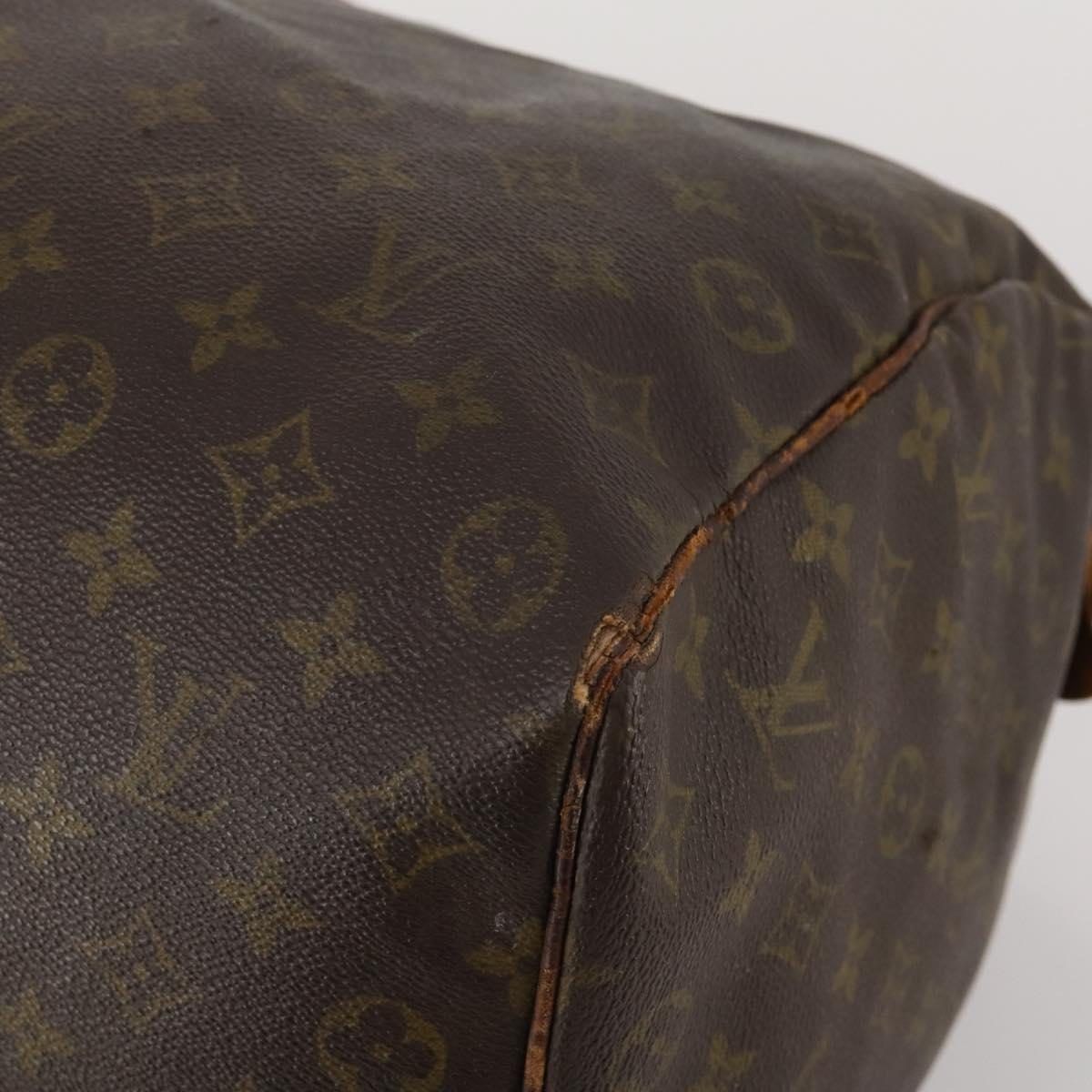 LOUIS VUITTON Monogram Keepall 50 Boston Bag M41426 LV Auth bs36833