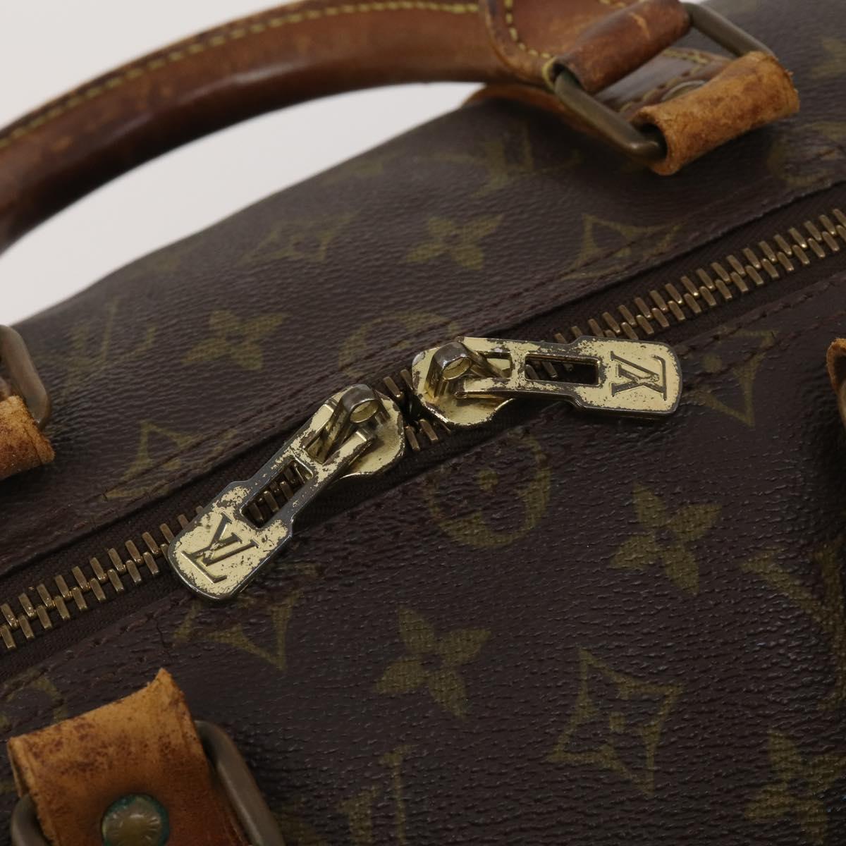 LOUIS VUITTON Monogram Keepall 50 Boston Bag M41426 LV Auth bs36833