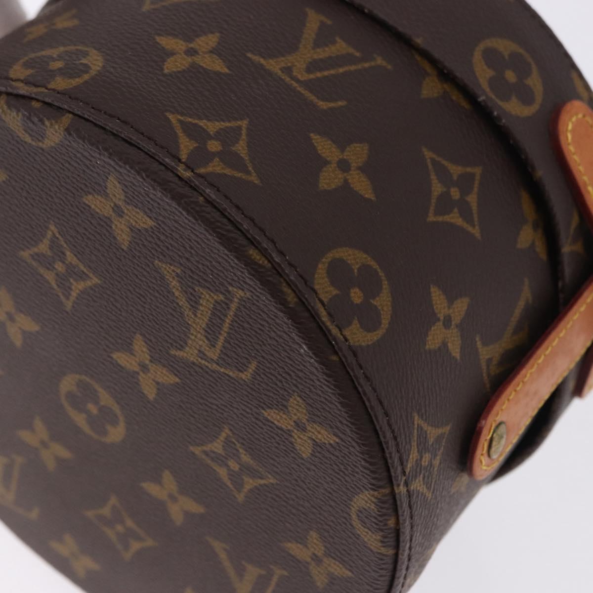 LOUIS VUITTON Monogram Vanity Hand Bag LV Auth bs36834