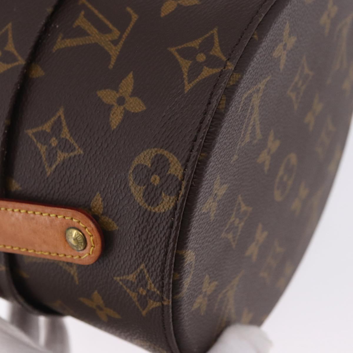 LOUIS VUITTON Monogram Vanity Hand Bag LV Auth bs36834