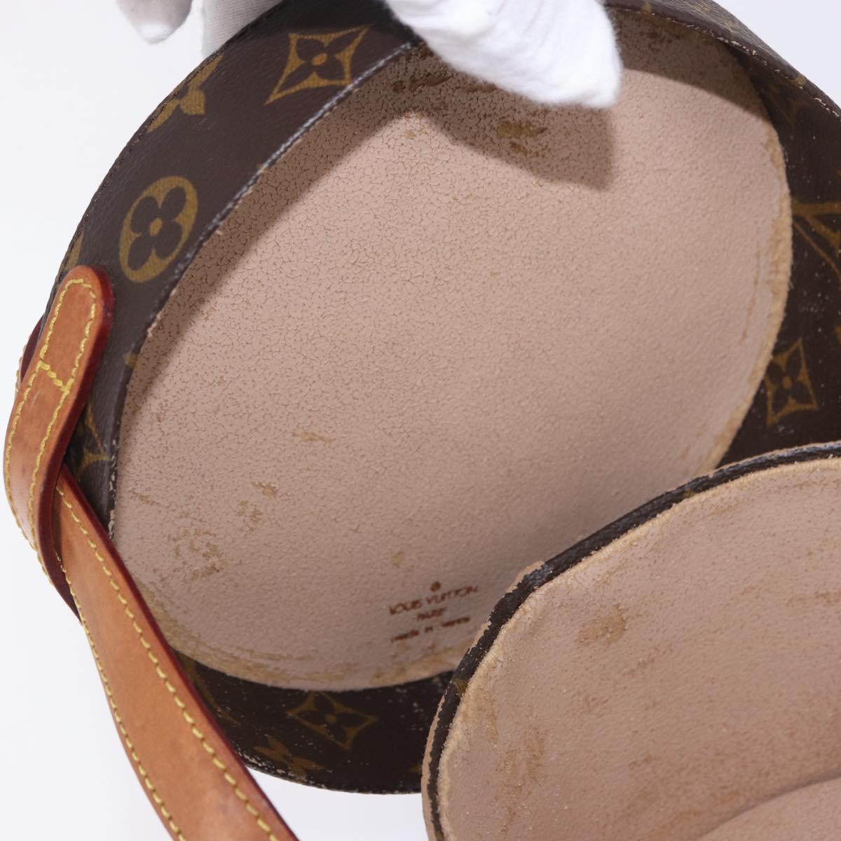 LOUIS VUITTON Monogram Vanity Hand Bag LV Auth bs36834