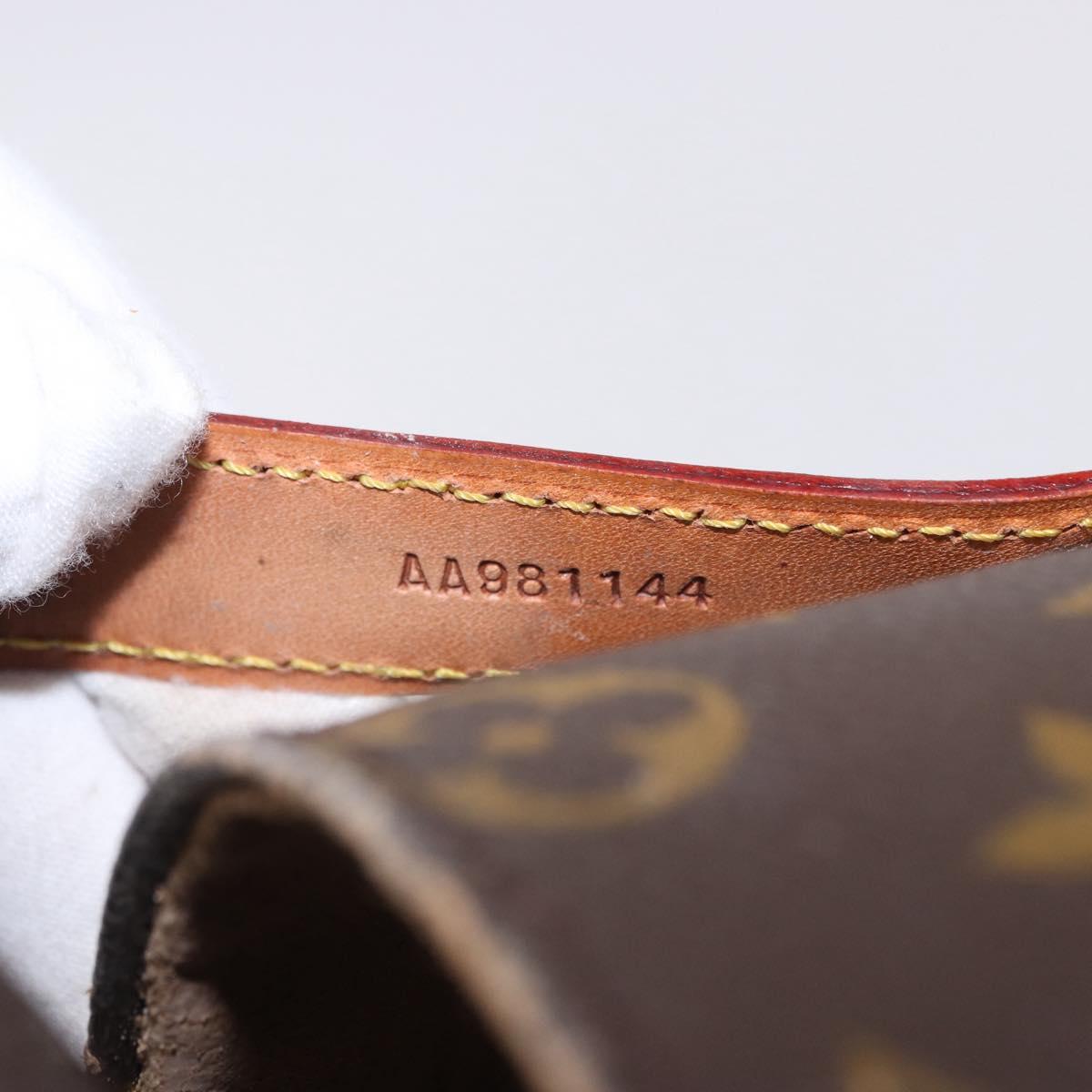 LOUIS VUITTON Monogram Vanity Hand Bag LV Auth bs36834