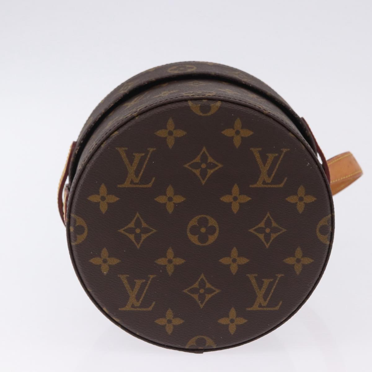 LOUIS VUITTON Monogram Vanity Hand Bag LV Auth bs36834