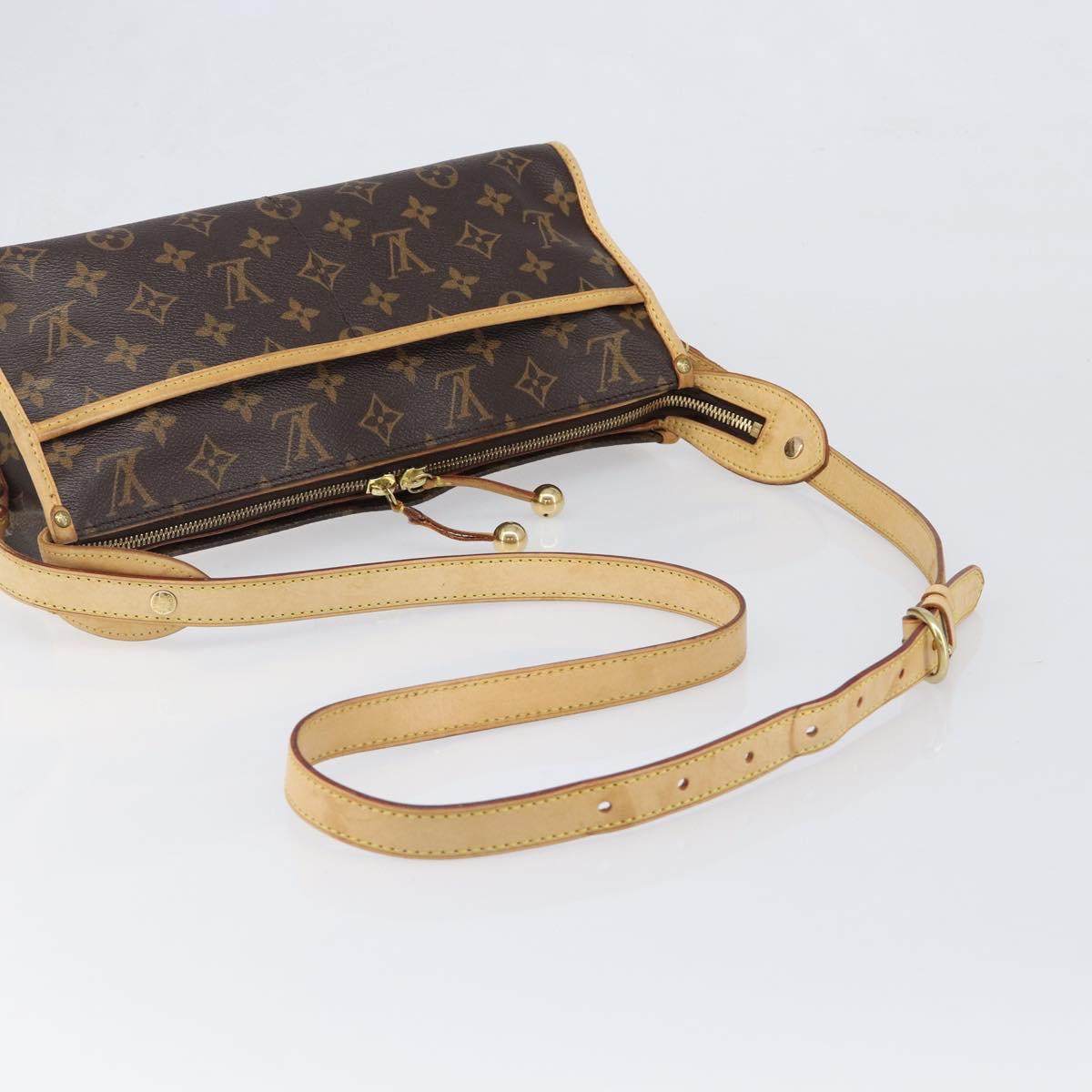 LOUIS VUITTON Monogram Popincourt Long Shoulder Bag M40008 LV Auth bs36841