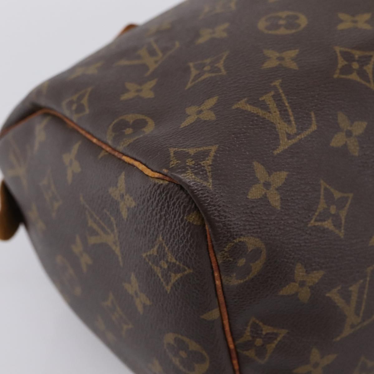 LOUIS VUITTON Monogram Speedy 25 Hand Bag M41528 LV Auth bs36842