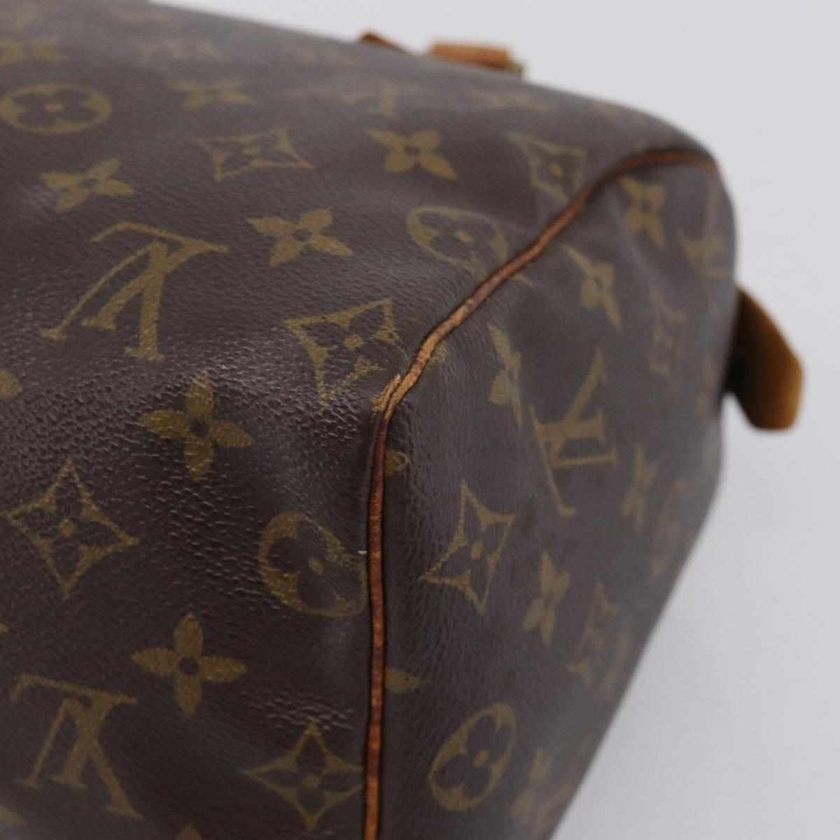 LOUIS VUITTON Monogram Speedy 25 Hand Bag M41528 LV Auth bs36842