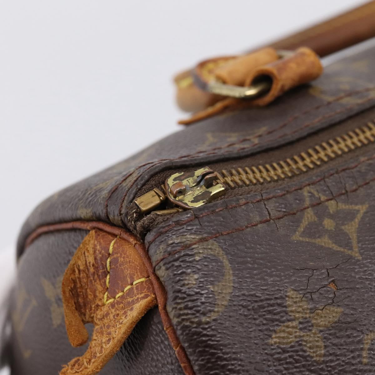 LOUIS VUITTON Monogram Speedy 25 Hand Bag M41528 LV Auth bs36842