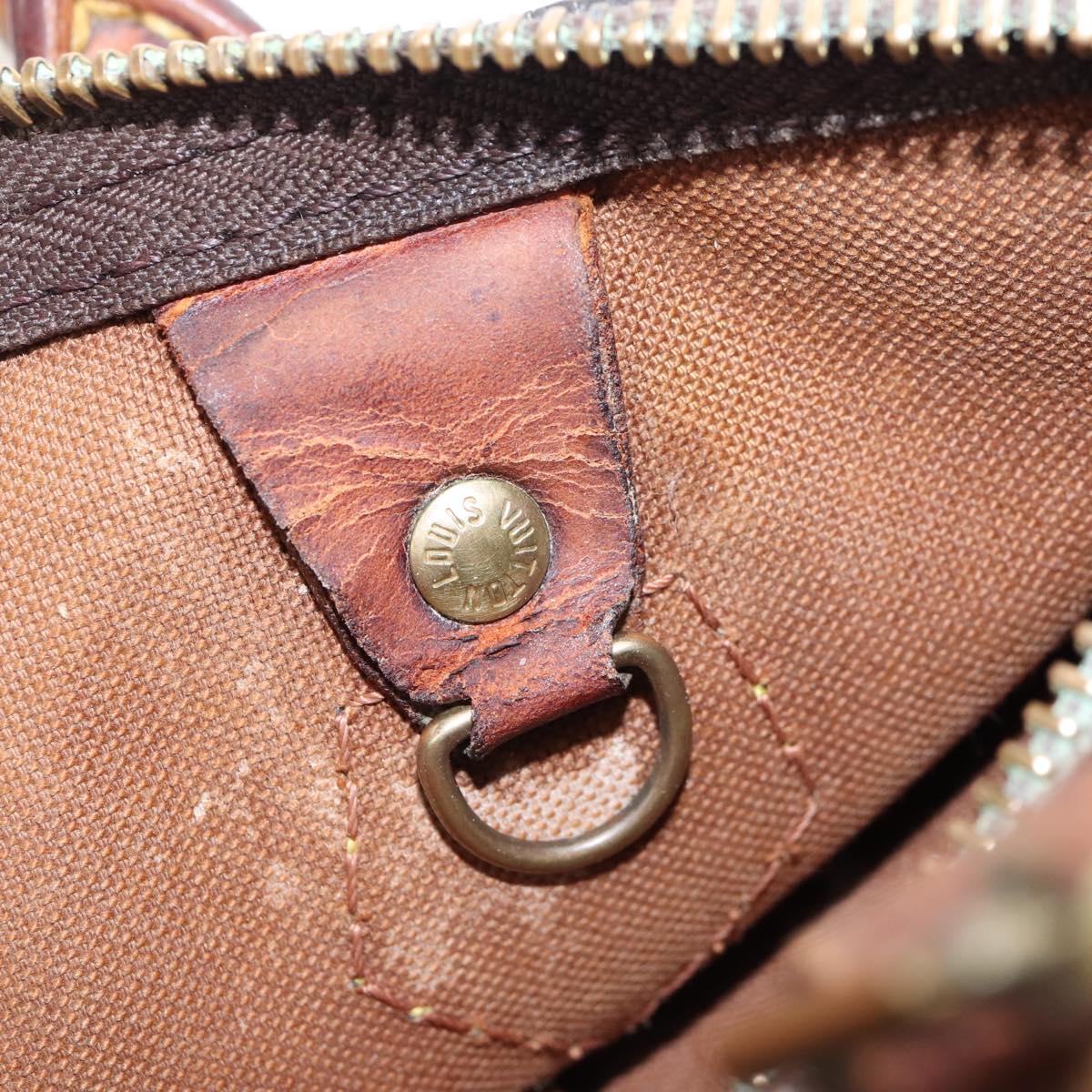 LOUIS VUITTON Monogram Speedy 25 Hand Bag M41528 LV Auth bs36842