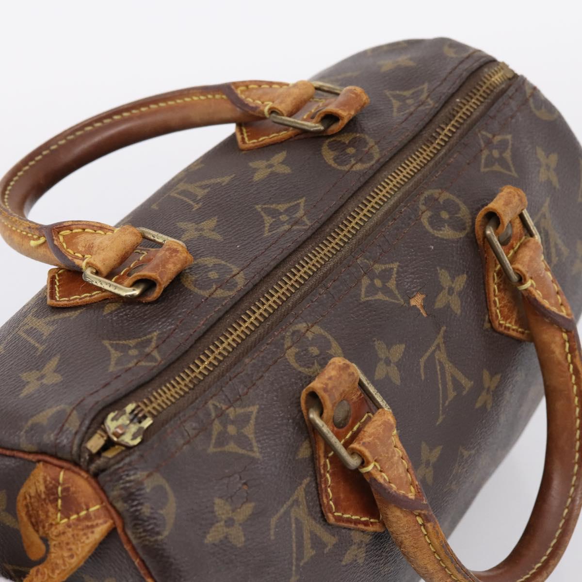 LOUIS VUITTON Monogram Speedy 25 Hand Bag M41528 LV Auth bs36842