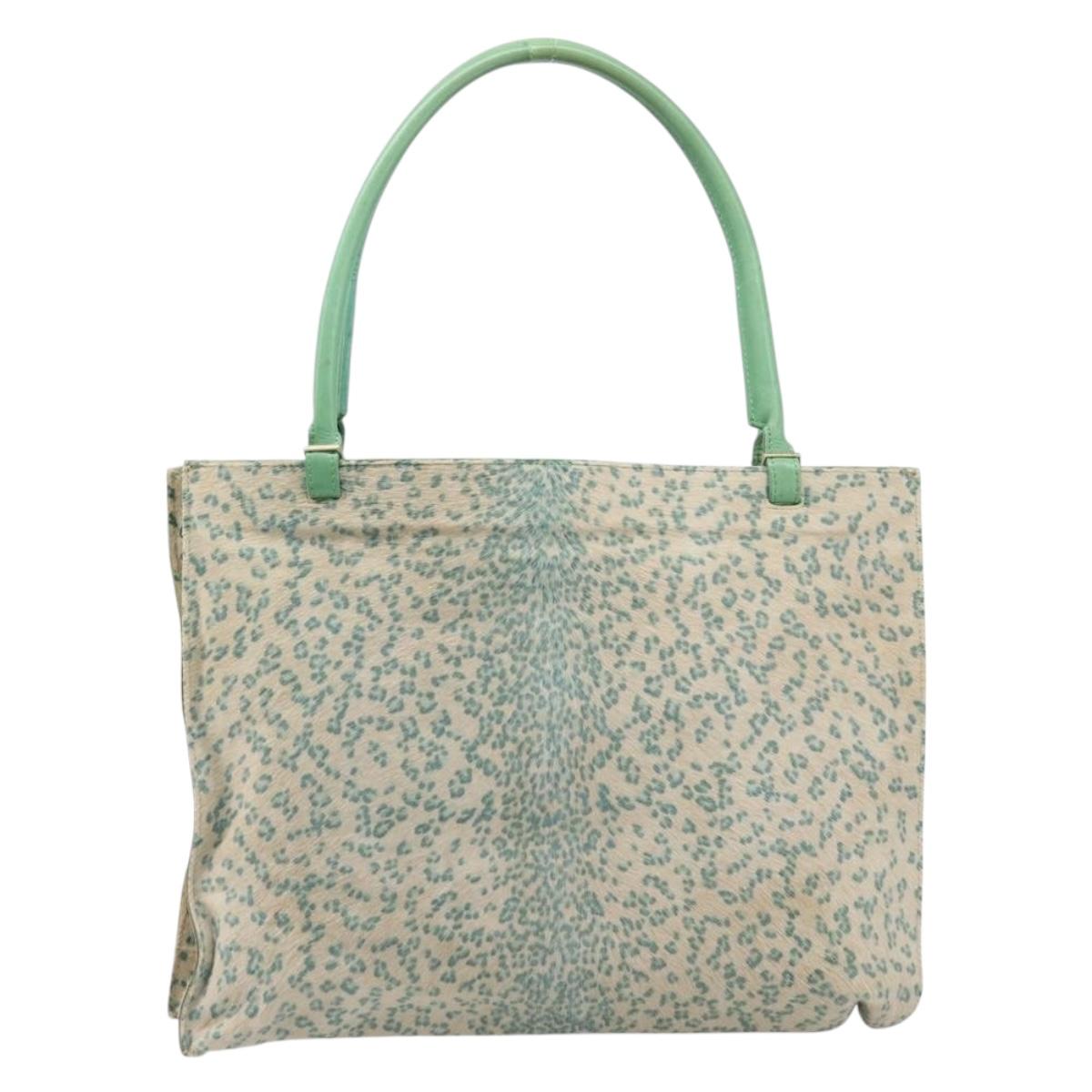 BOTTEGAVENETA Tote Bag Harako Leather Beige Gold Auth bs36850