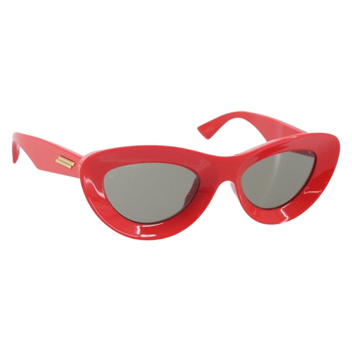 BOTTEGA VENETA Sunglasses Plastic Red Auth bs36855V