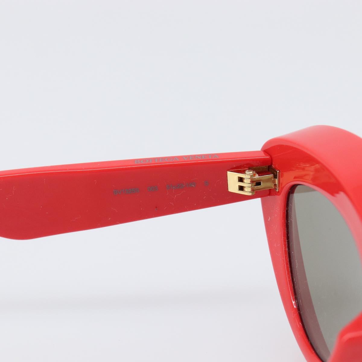 BOTTEGA VENETA Sunglasses Plastic Red Auth bs36855V