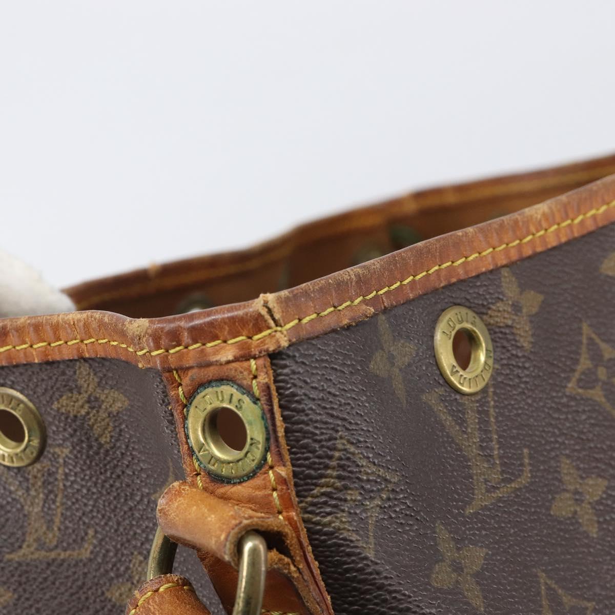 LOUIS VUITTON Monogram Petit Noe Shoulder Bag M42226 LV Auth bs36859