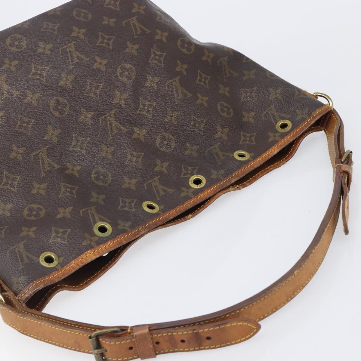 LOUIS VUITTON Monogram Petit Noe Shoulder Bag M42226 LV Auth bs36859