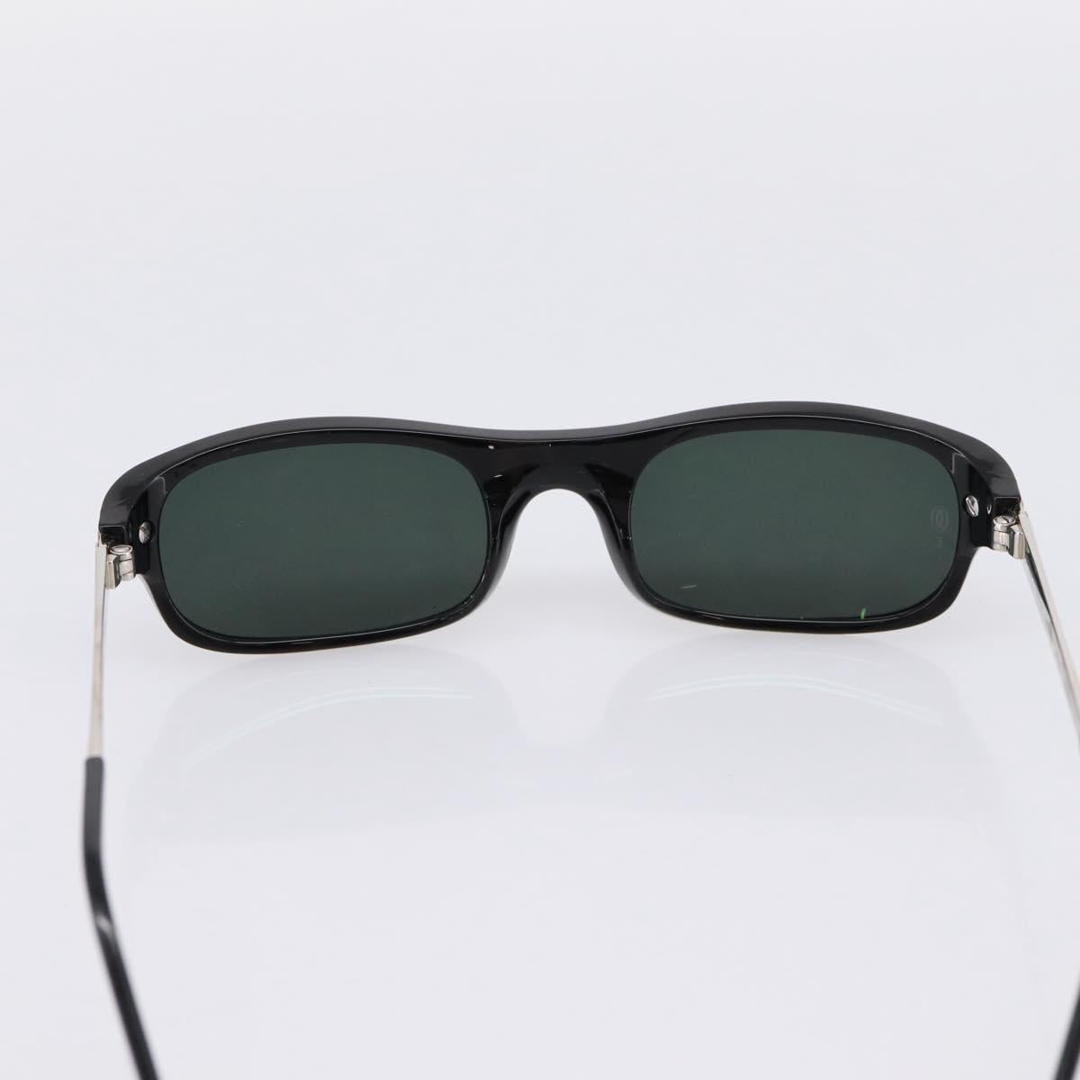CARTIER Sunglasses Plastic Black Auth bs36860V