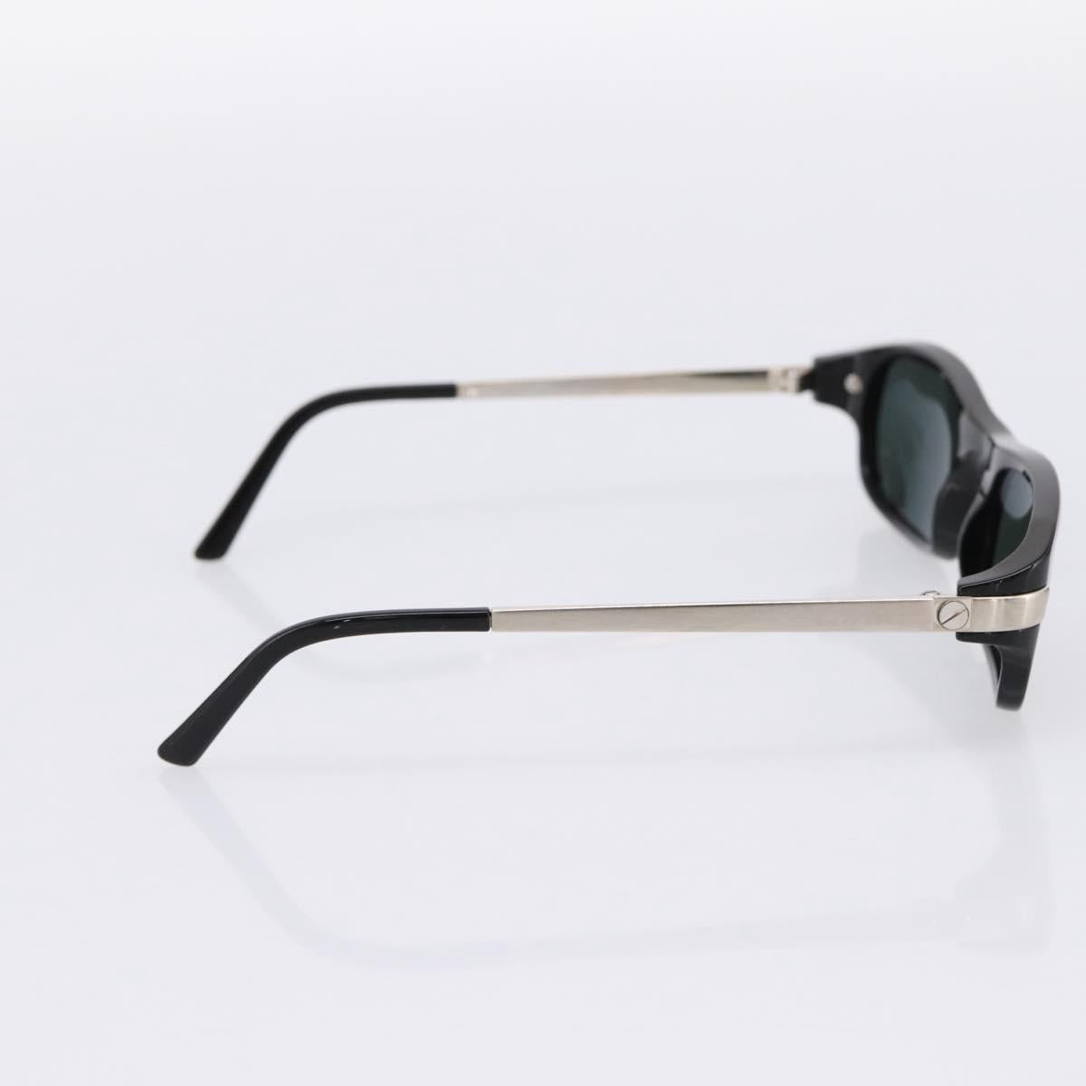 CARTIER Sunglasses Plastic Black Auth bs36860V