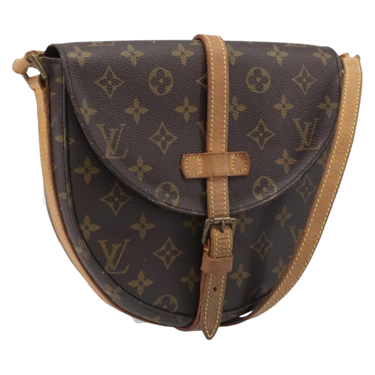 LOUIS VUITTON Monogram Chantilly MM Shoulder Bag M51233 LV Auth bs36861