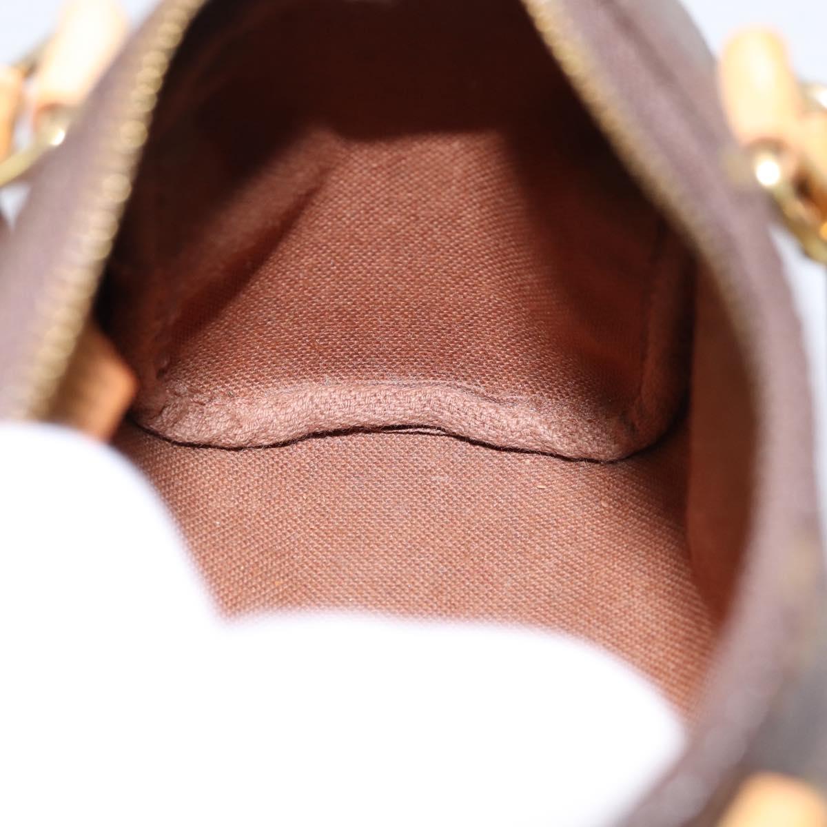 LOUIS VUITTON Monogram Mini Speedy Hand Bag M41534 LV Auth bs36864