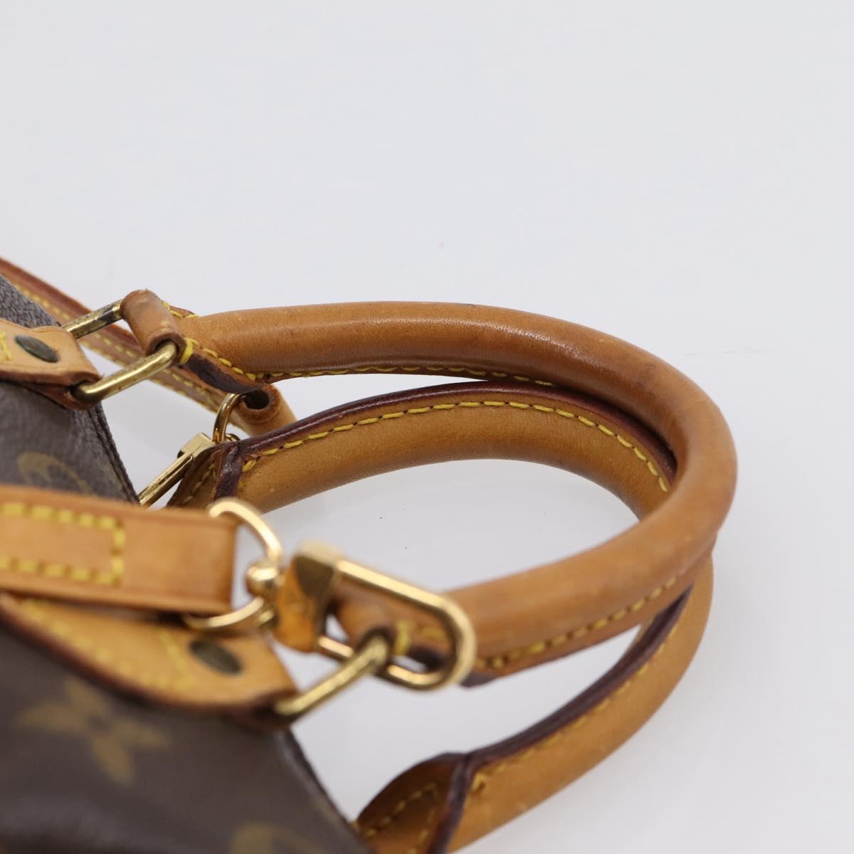 LOUIS VUITTON Monogram Mini Speedy Hand Bag M41534 LV Auth bs36864