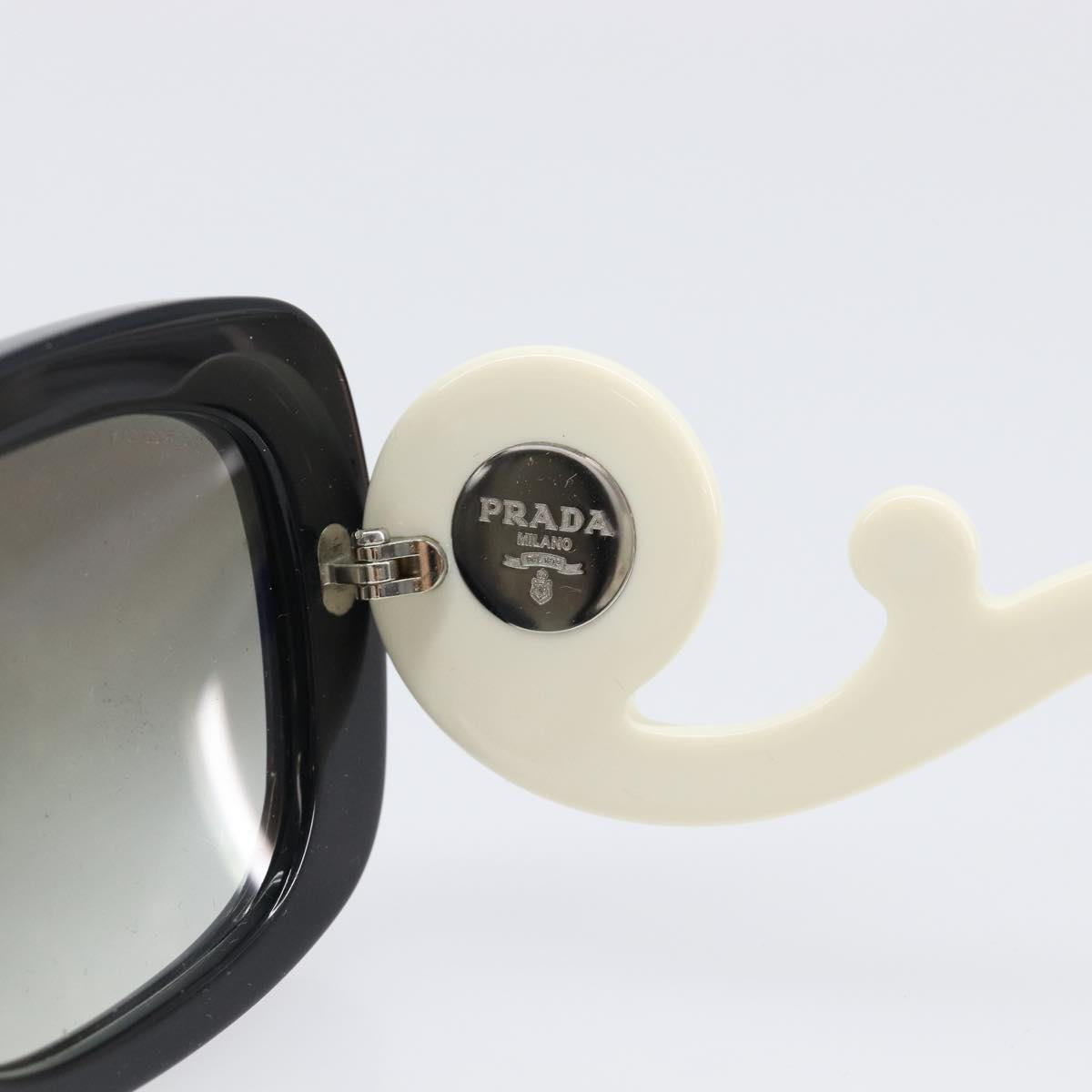 PRADA Sunglasses Plastic Black Auth bs36877V