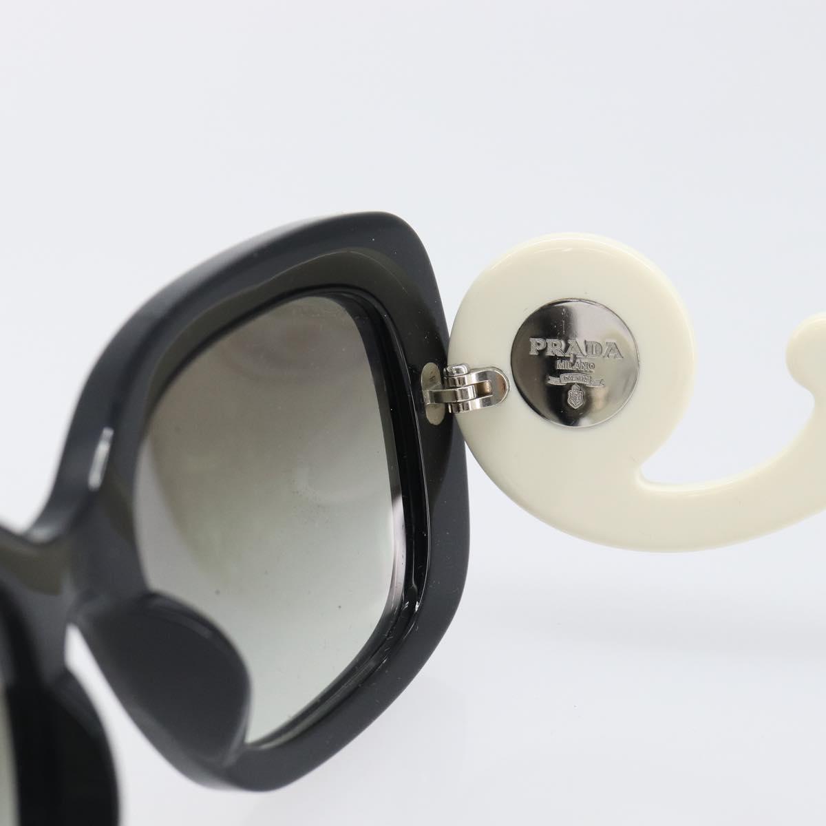 PRADA Sunglasses Plastic Black Auth bs36877V