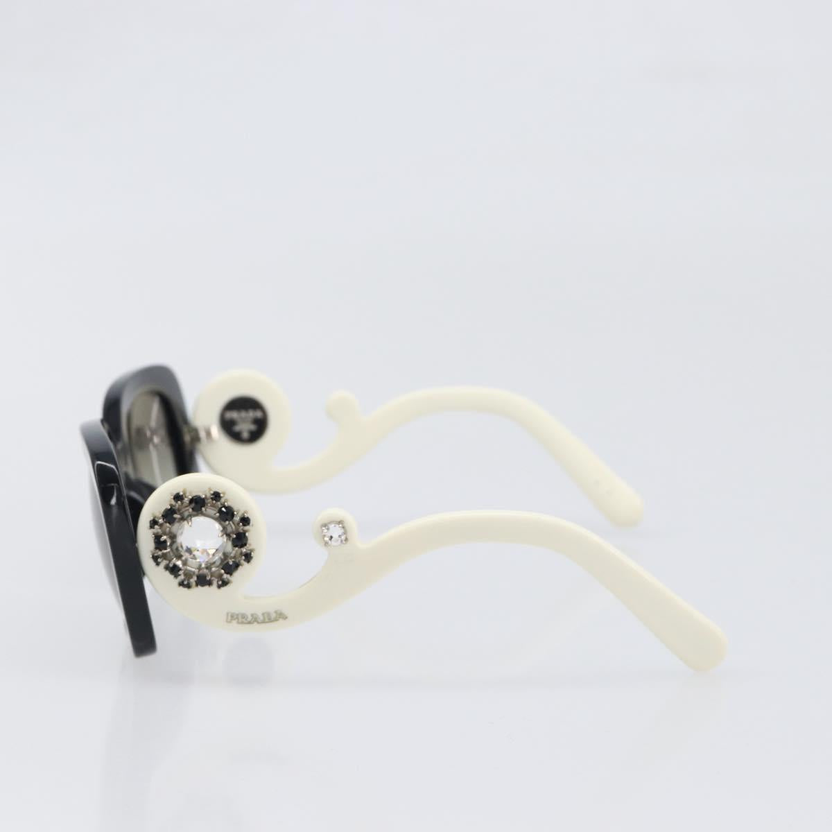 PRADA Sunglasses Plastic Black Auth bs36877V