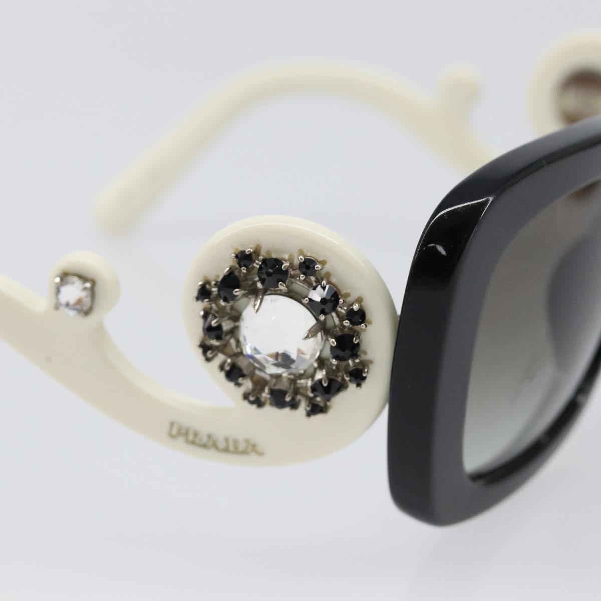 PRADA Sunglasses Plastic Black Auth bs36877V
