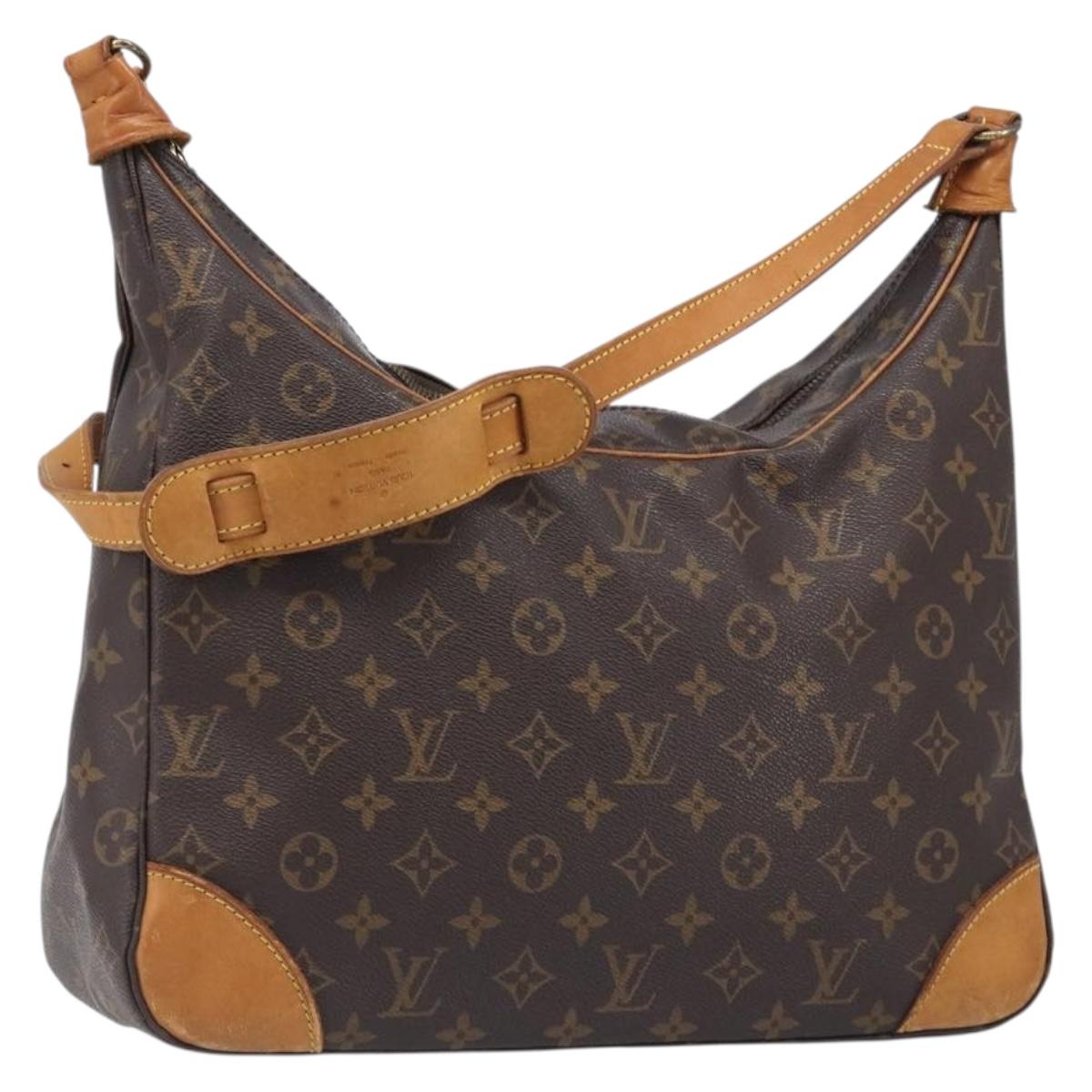 LOUIS VUITTON Monogram Boulogne 35 Shoulder Bag M51260 LV Auth bs36882