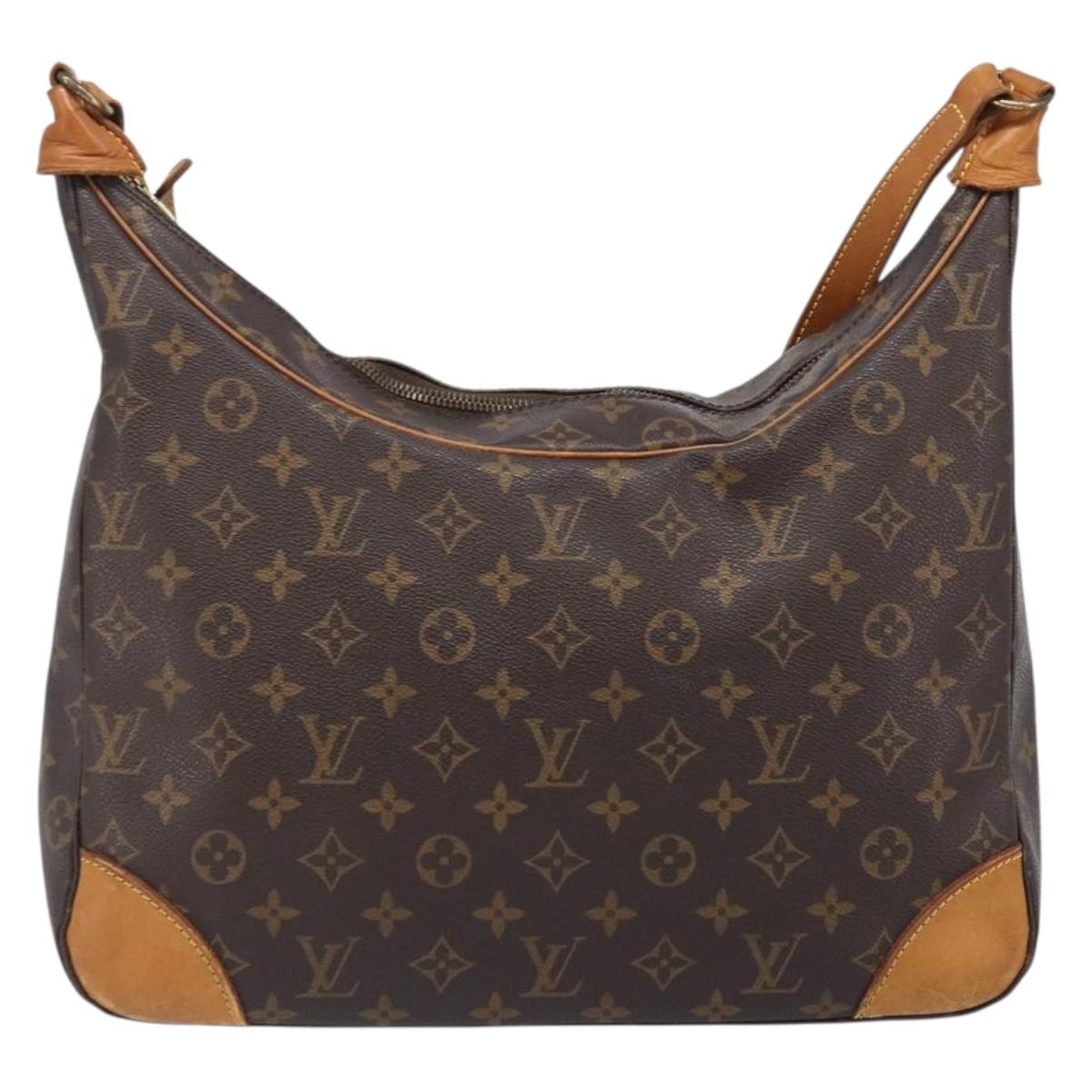 LOUIS VUITTON Monogram Boulogne 35 Shoulder Bag M51260 LV Auth bs36882