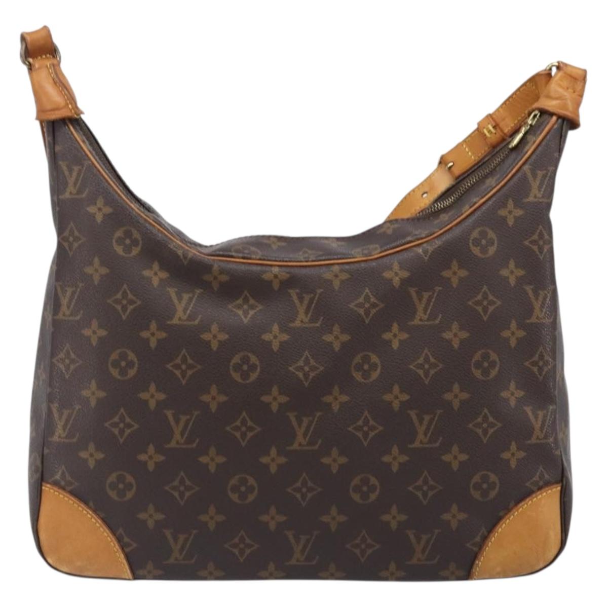 LOUIS VUITTON Monogram Boulogne 35 Shoulder Bag M51260 LV Auth bs36882