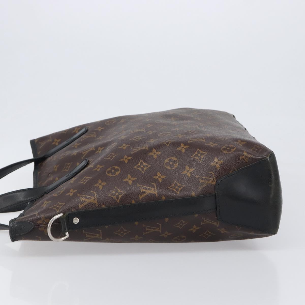 LOUIS VUITTON Monogram Macassar Davis Tote Bag M56708 LV Auth bs36883