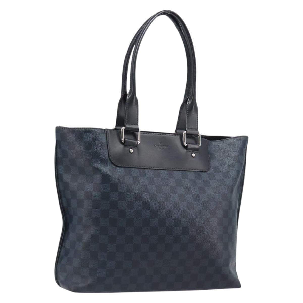 LOUIS VUITTON Damier Cobalt Cabavayage Hand Bag N41397 LV Auth bs36884