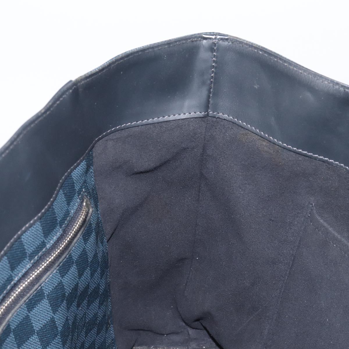 LOUIS VUITTON Damier Cobalt Cabavayage Hand Bag N41397 LV Auth bs36884