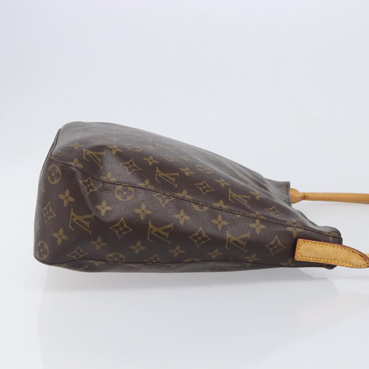 LOUIS VUITTON Monogram Looping GM Shoulder Bag M51145 LV Auth bs36885