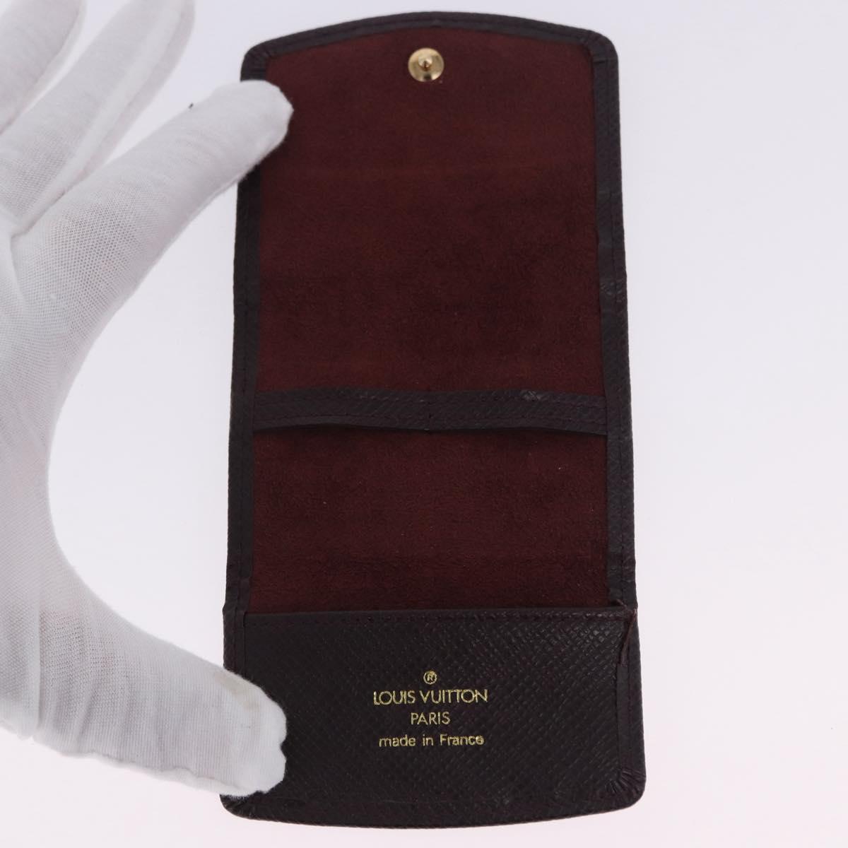 LOUIS VUITTON Buton de Manchette Fleur Cuffs Ag925 Silver M65055 LV Auth bs36897