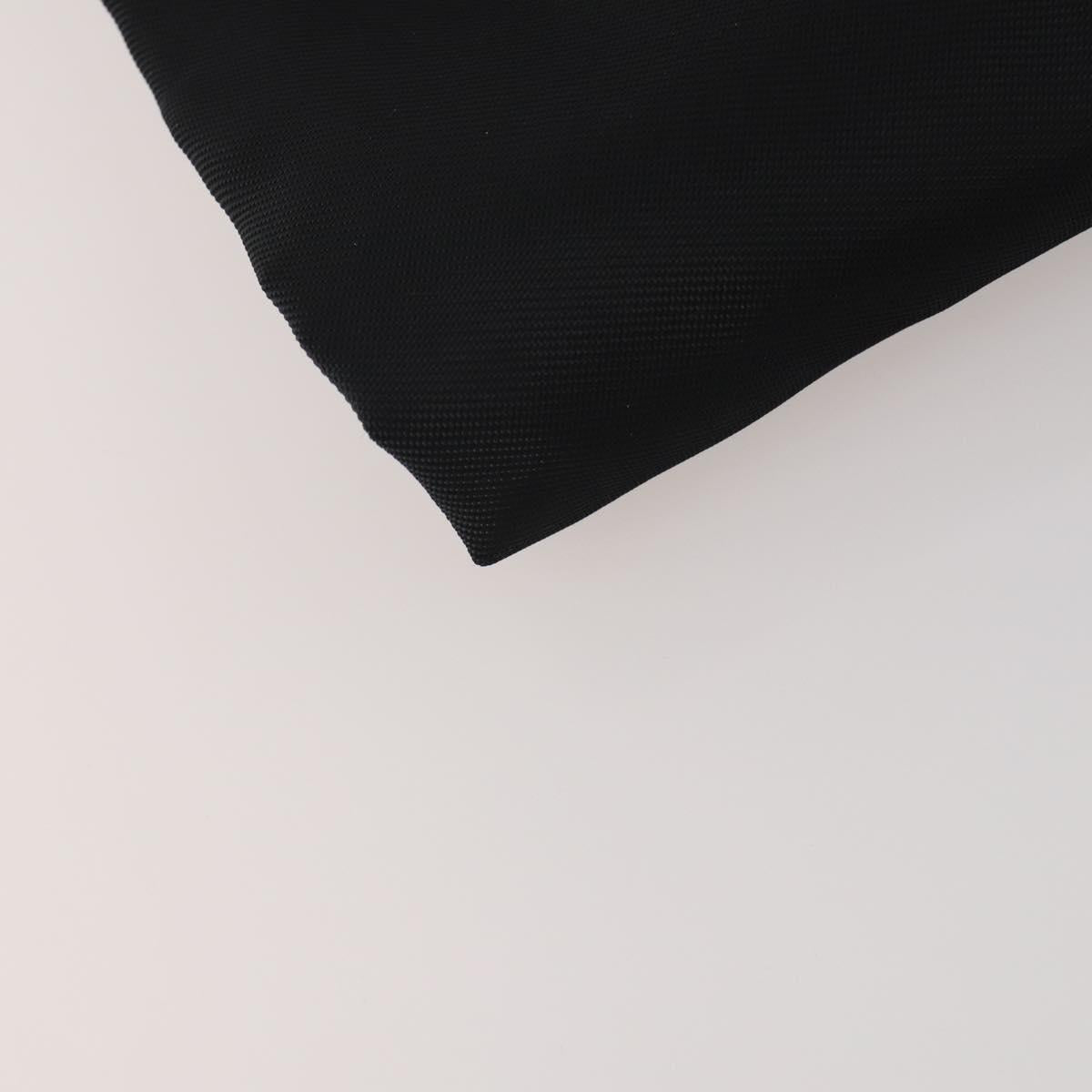 GUCCI Garment Cover Nylon Black Silver Auth bs36902