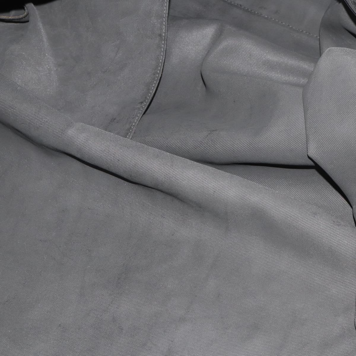 GUCCI Garment Cover Nylon Black Silver Auth bs36902