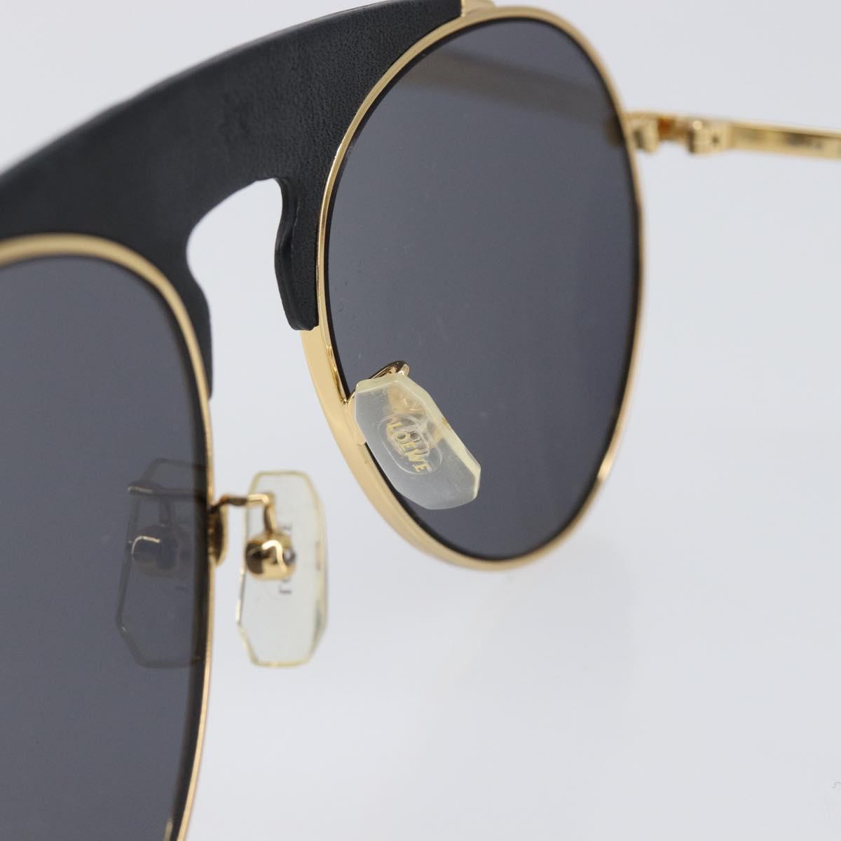 LOEWE Sunglasses Metal Gold Auth bs36917