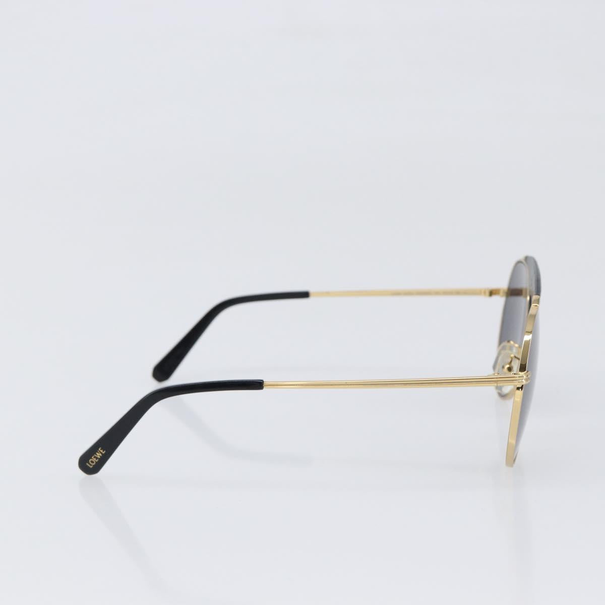 LOEWE Sunglasses Metal Gold Auth bs36917