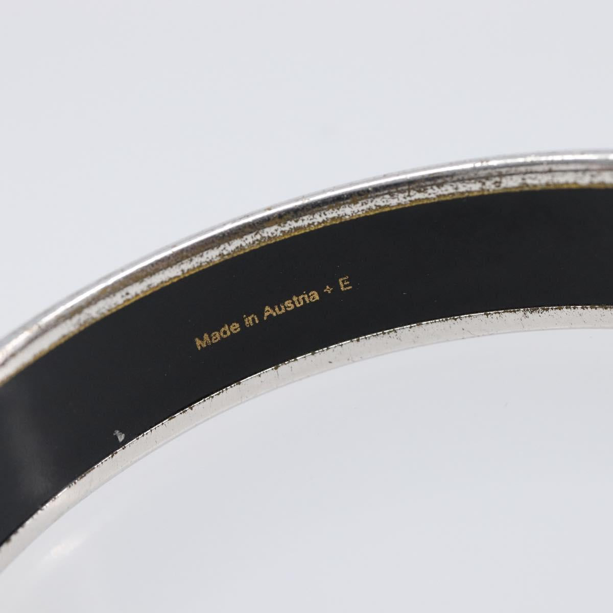 HERMES Bangle Metal Pink Auth bs36918
